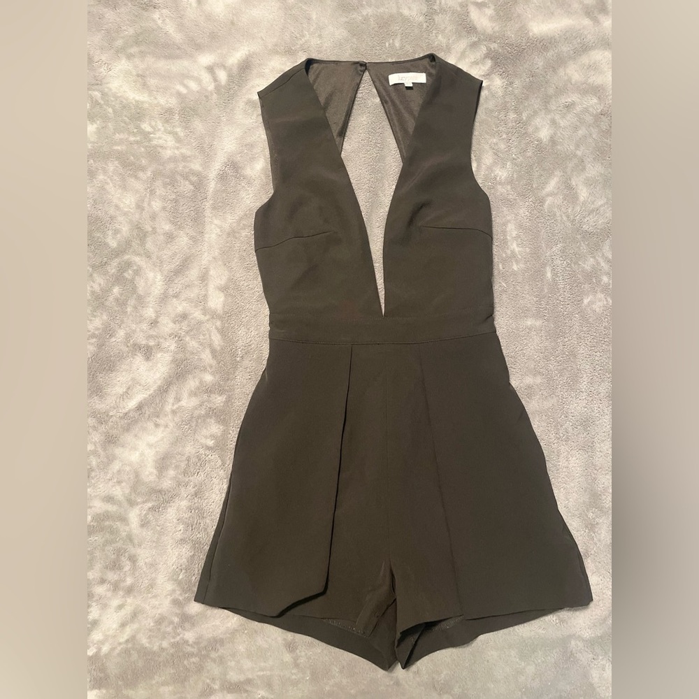 Lucy Paris Plunge Romper